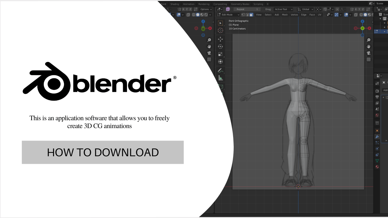 【自作 3D モデルを作って動かす1】 Blender ダウンロード編【何が分からないかも分からない初心者】